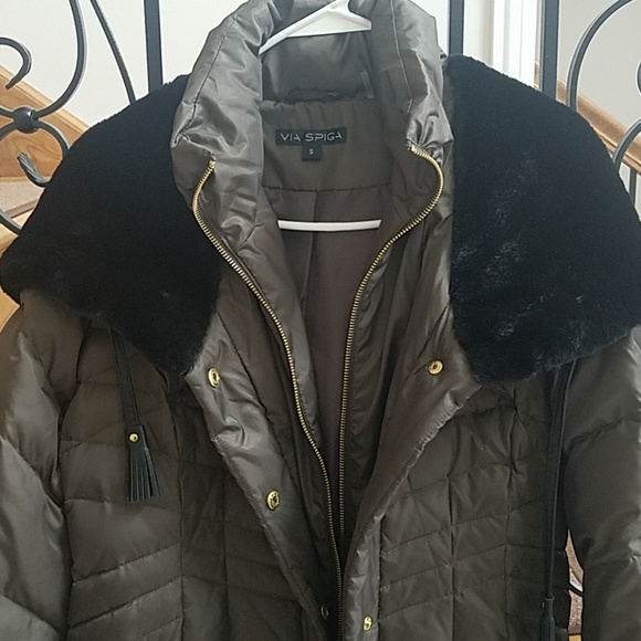 Via Spiga Down Puffer Jacket - Picture 2 of 5